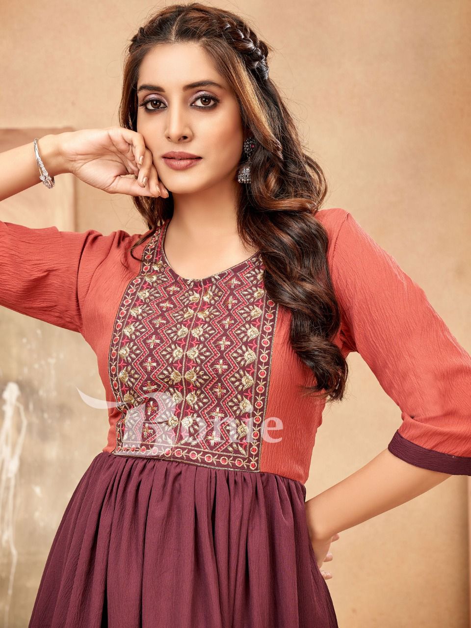 Bonie Khushi Vol 2 Fancy Designer Wholesale Anarkali Kurti Catalog
